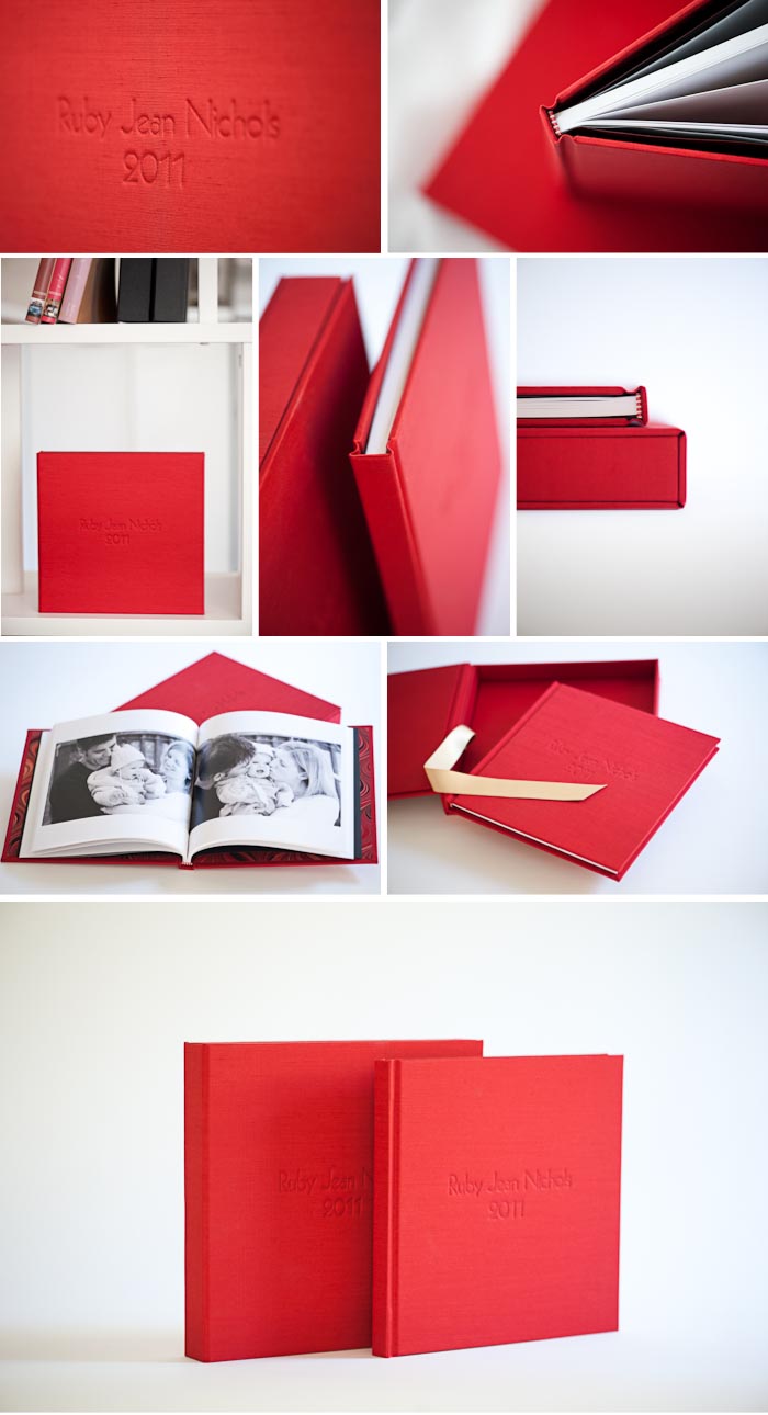 Handcrafted photo books by Lindi heap Photography
