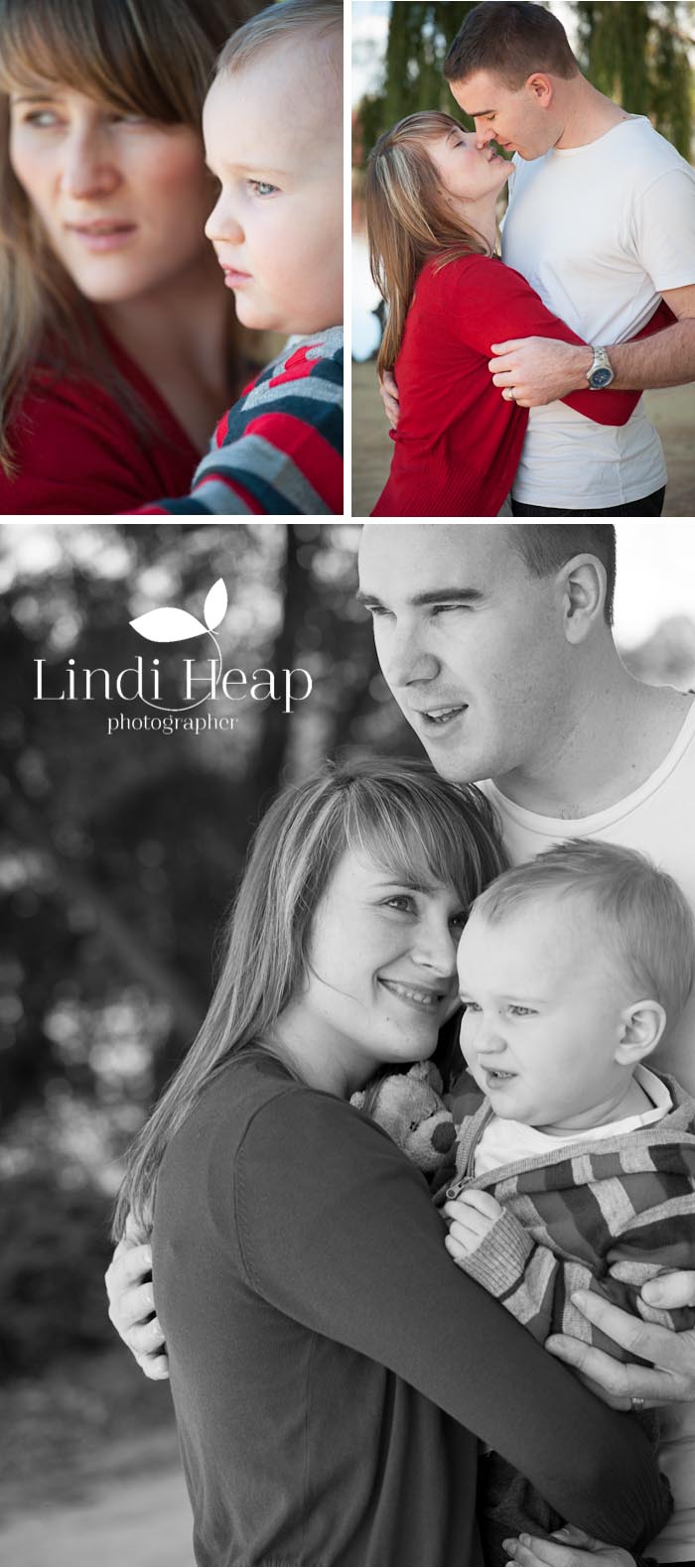 Family Portrait by Lindi heap Photography at the Carillon, Canberra, ACT, Australia